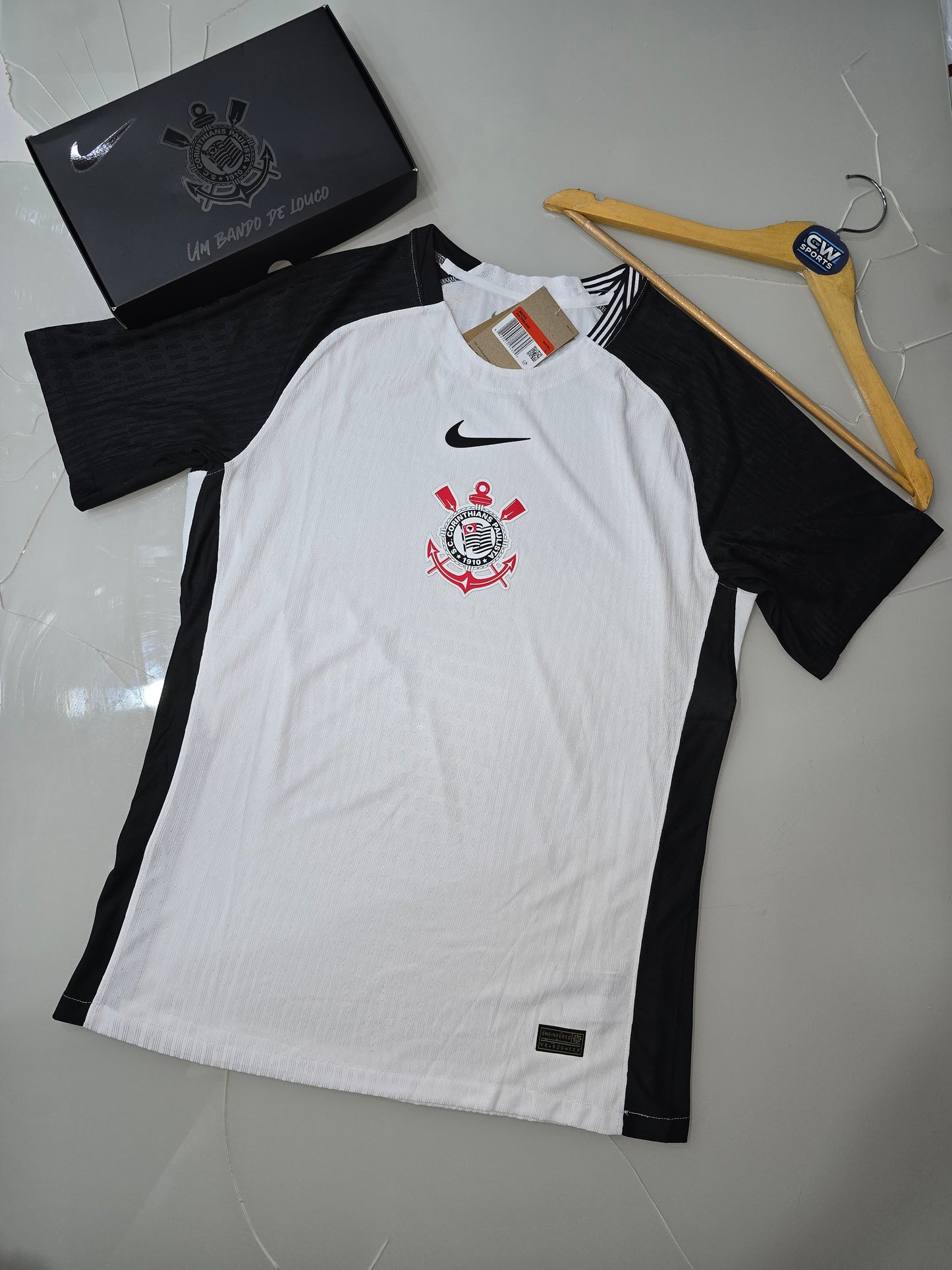 Modelo jogador - Corinthians Uniforme 1 - 2025 Lançamento