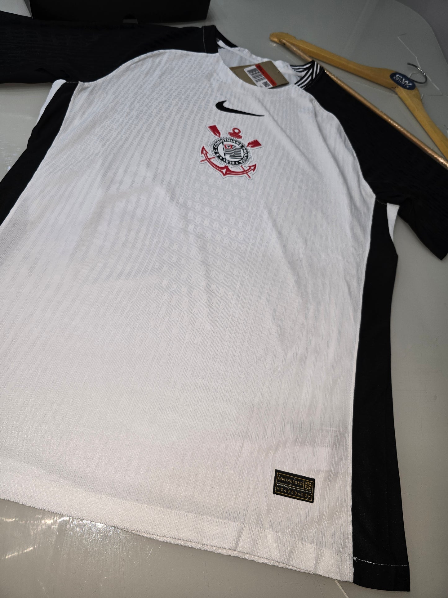 Modelo jogador - Corinthians Uniforme 1 - 2025 Lançamento