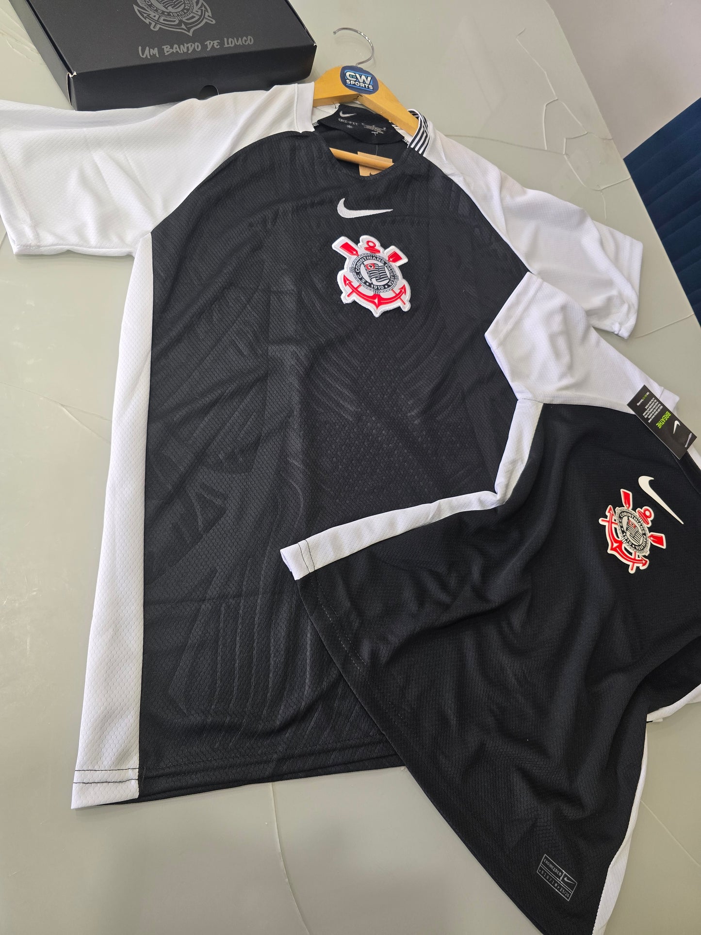 Kit casal - Corinthians uniforme 2 - 25/26 lançamento