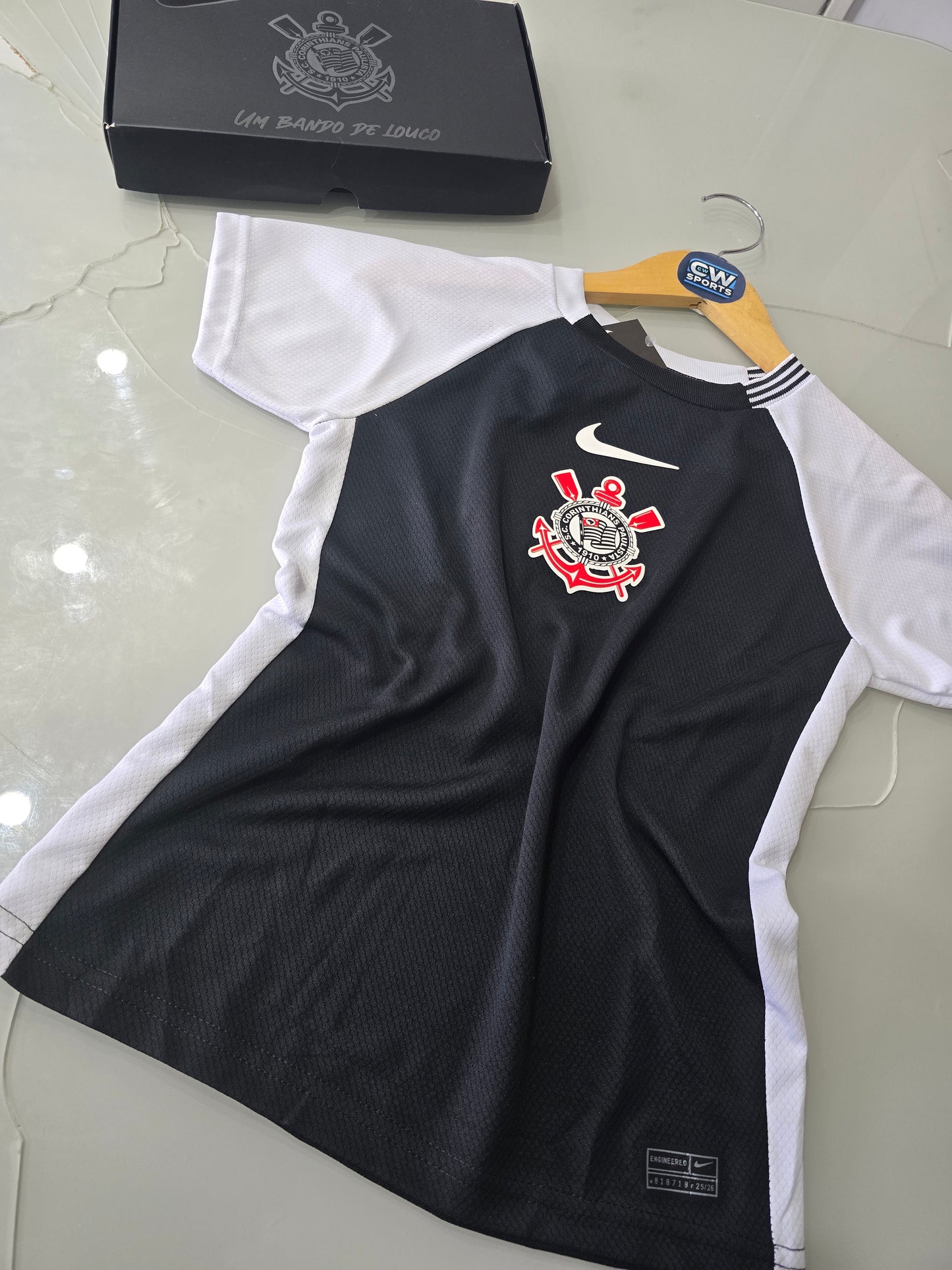 INFANTIL - Corinthians uniforme 2 - 25/26 Lançamento
