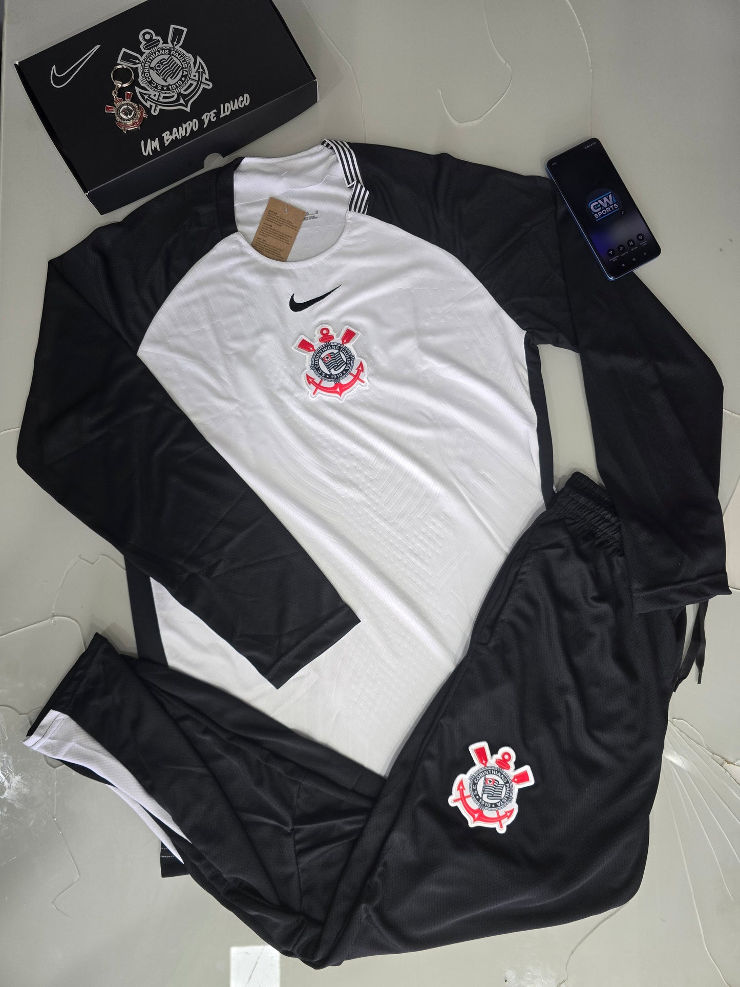 Conjunto Corinthians Uniforme 1 - 2025