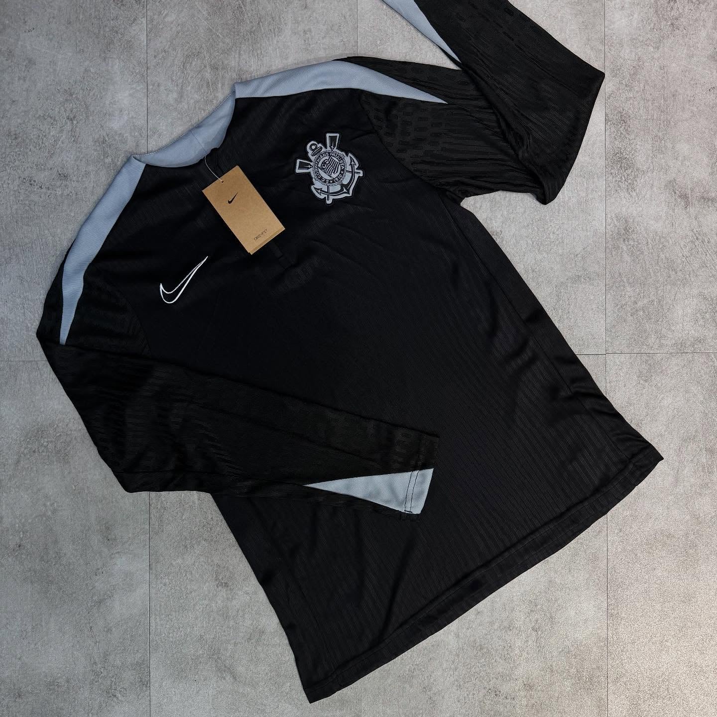 Conjunto Corinthians Treino Preto