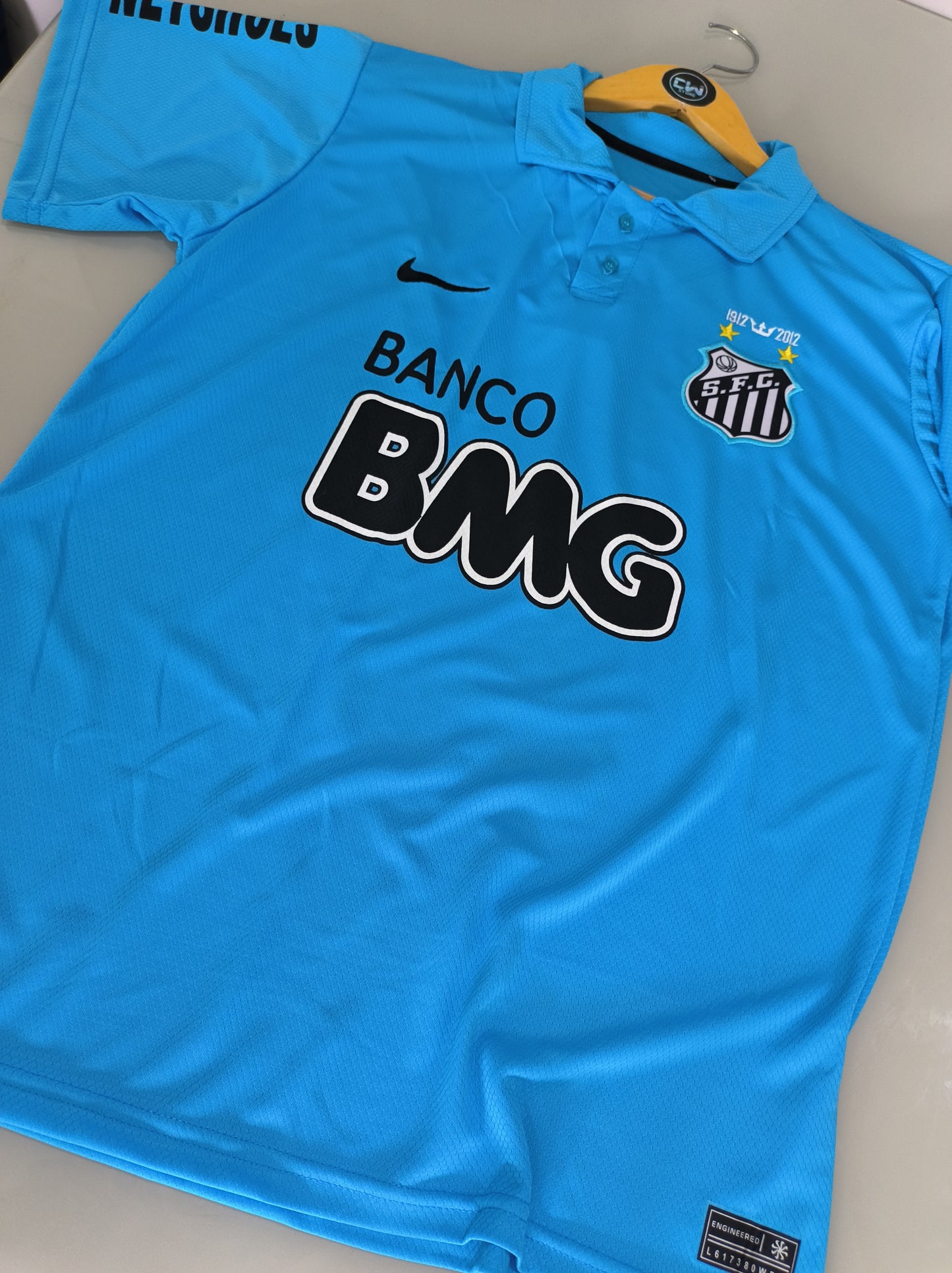 Retrô - Santos Neymar Azul