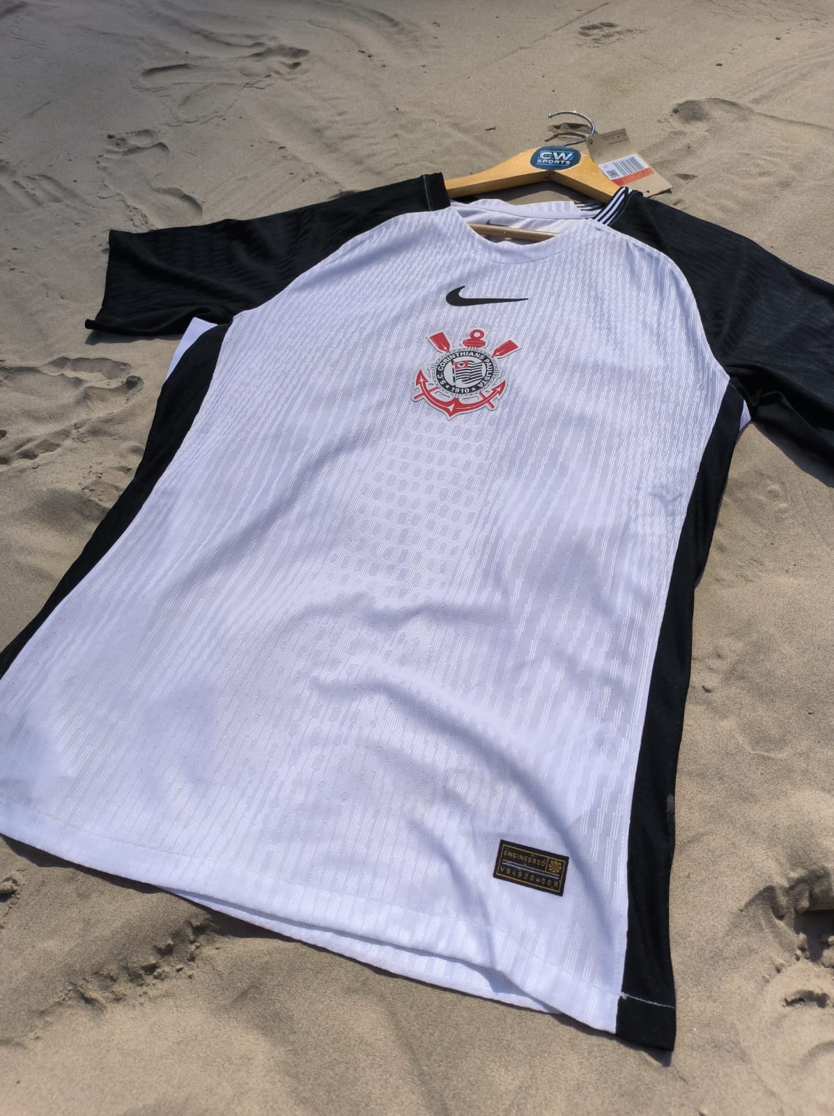 Modelo jogador - Corinthians Uniforme 1 - 2025 Lançamento