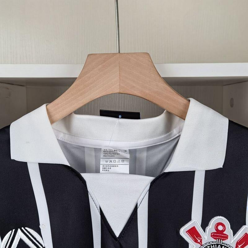 Modelo Retrô - Corinthians Kalunga Preta 1994
