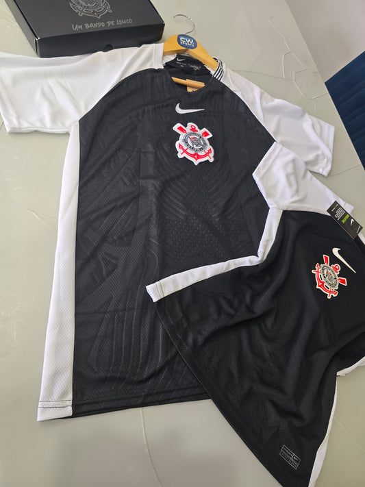 Kit casal - Corinthians uniforme 2 - 25/26 lançamento
