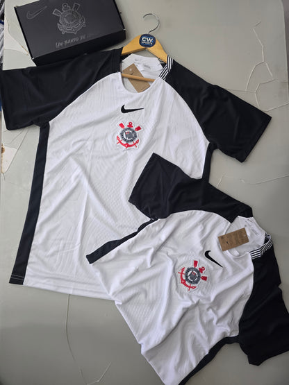 Kit casal - Corinthians uniforme 1 - 25/26 lançamento