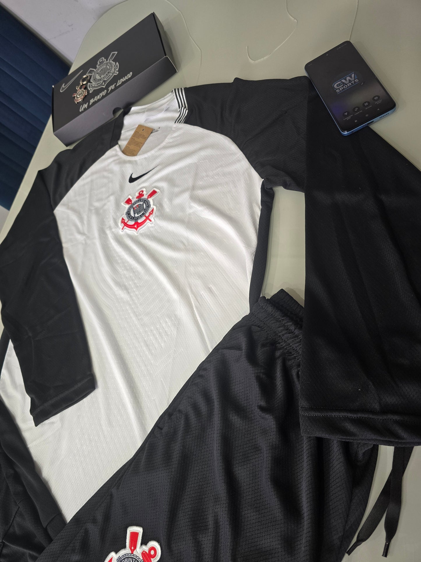 Conjunto Corinthians Uniforme 1 - 2025