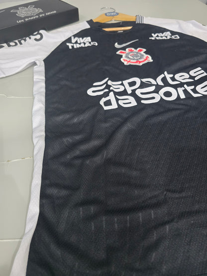Corinthians Uniforme 2 25/26 + todos os patrocinios