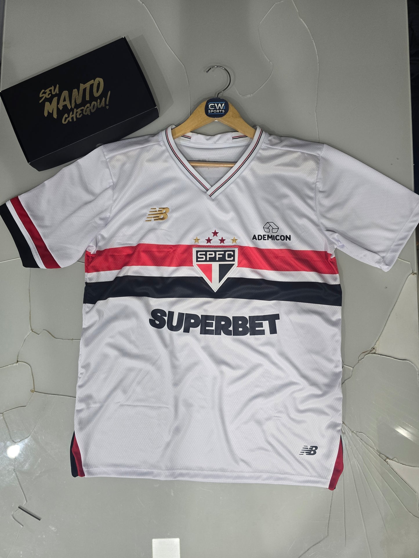 São Paulo Uniforme 1 - 2025 Lançamento