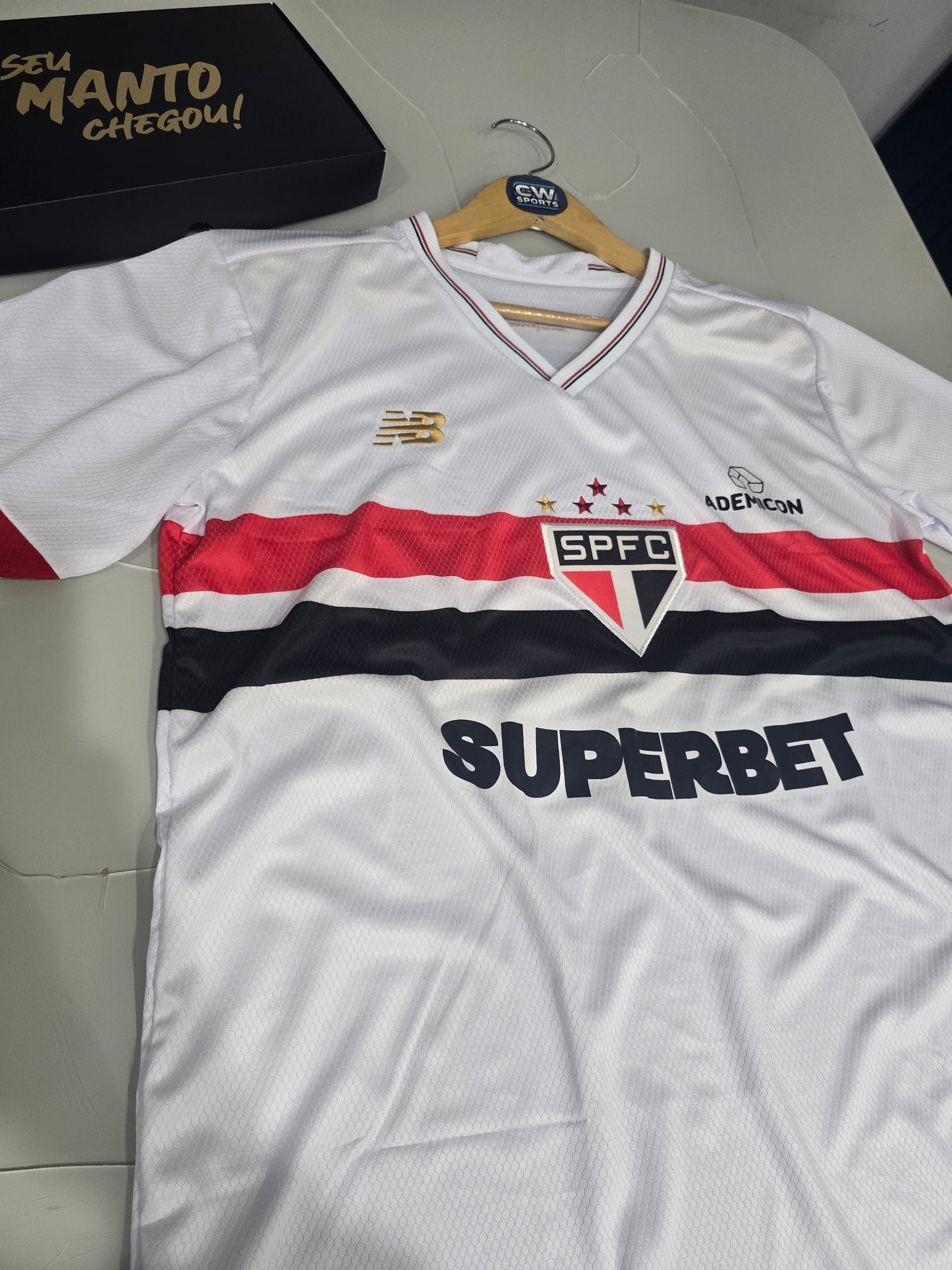 São Paulo Uniforme 1 - 2025 Lançamento
