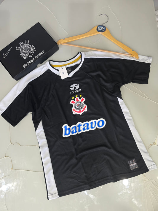 Corinthians Batavo Preta - Retrô
