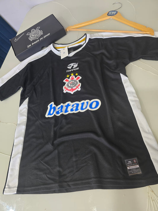 Corinthians Batavo Preta - Retrô
