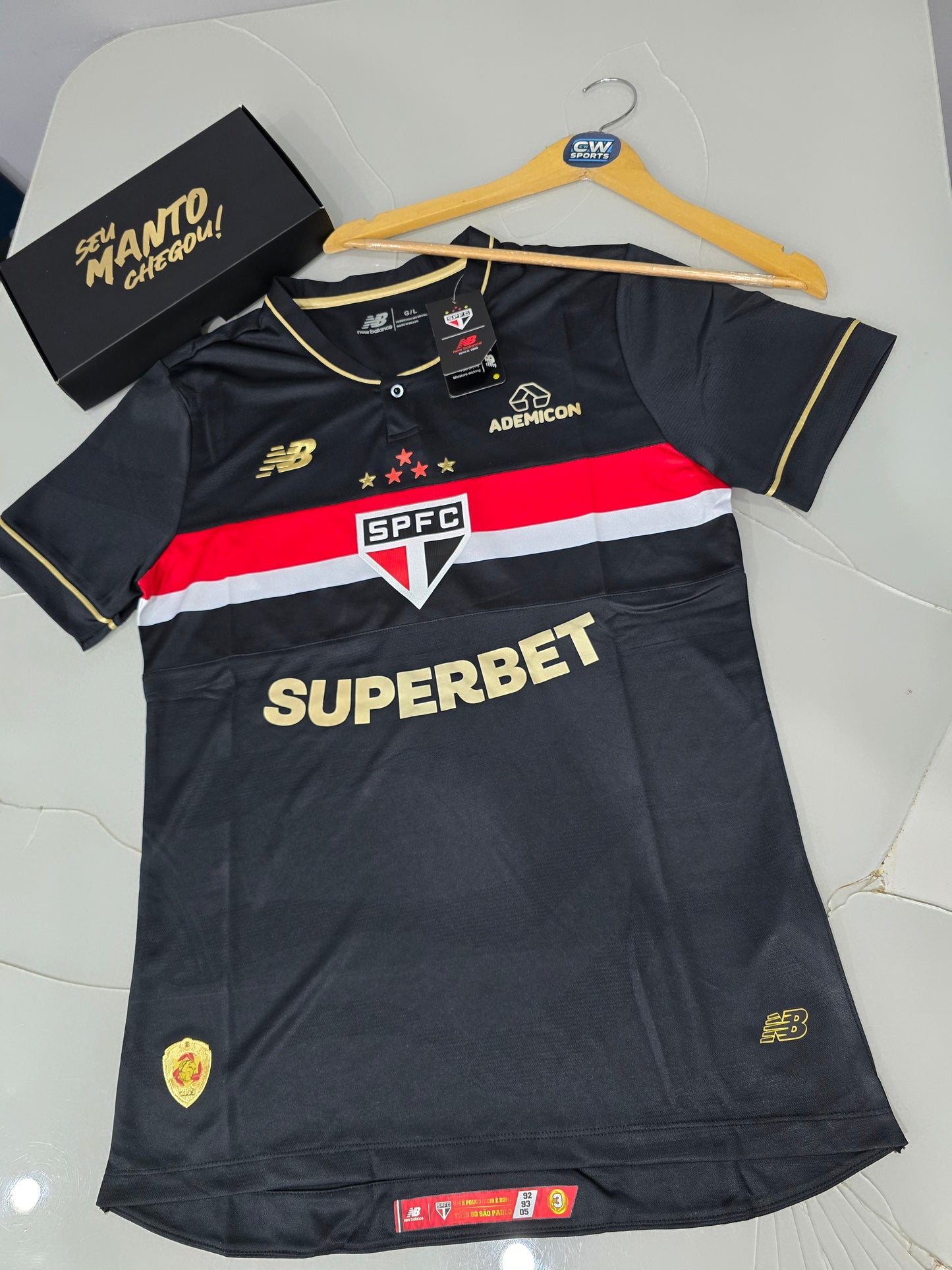 Modelo JOGADOR - São Paulo Uniforme 3 25/26
