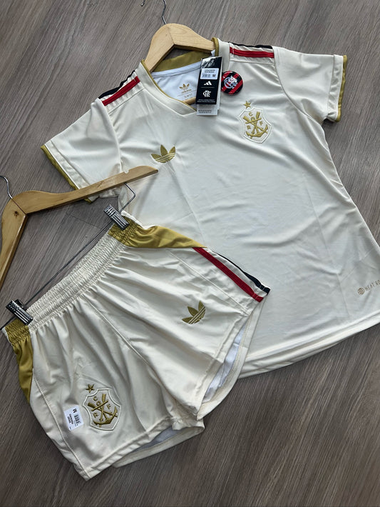 Conjunto Flamengo Manto 3 - FEMININO (Pré Venda - 15/20 dias)