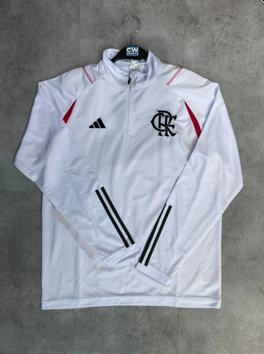 Conjunto Flamengo Branco 2025