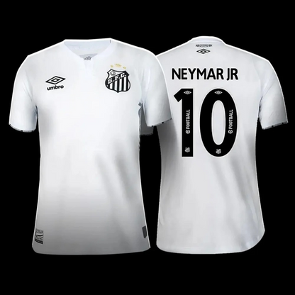 Modelo Torcedor - Santos Branca Neymar 10