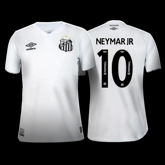 Modelo Torcedor - Santos Branca Neymar 10