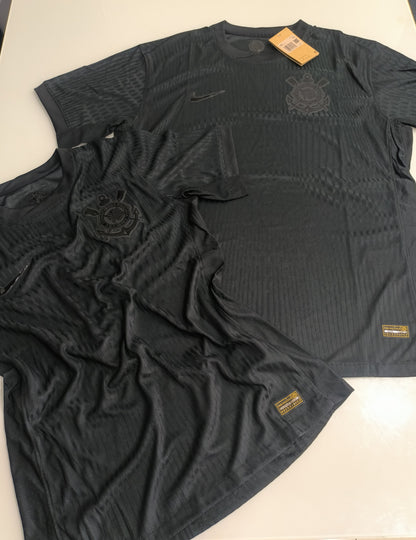 KIT CASAL - CORINTHIANS Black Jogador Melhor qualidade