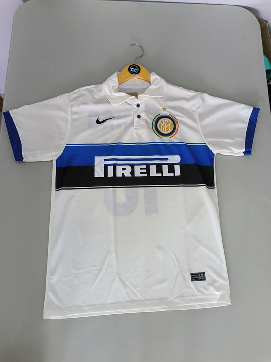 Retrô - Inter de Milão Branca - Adriano 10