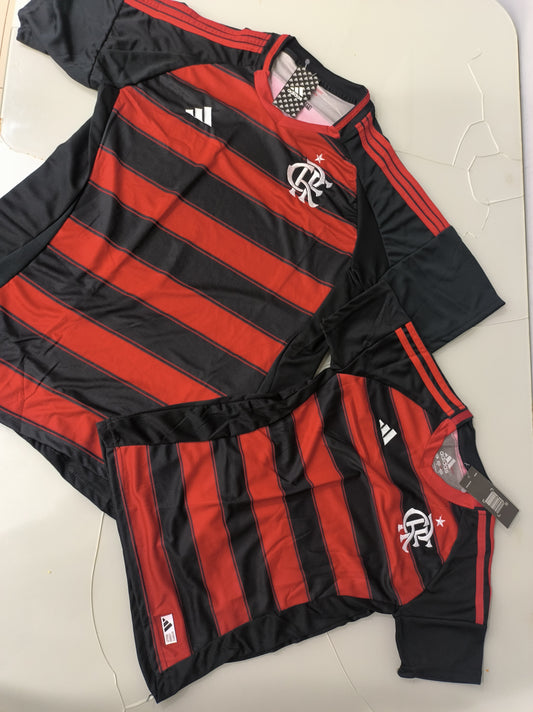 Kit casal - Flamengo uniforme 1 - 25/26 lançamento