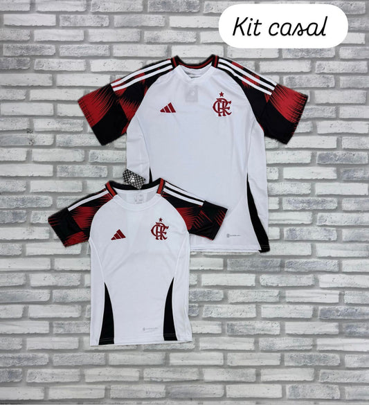 Kit casal - Flamengo uniforme 2 - 25/26 lançamento