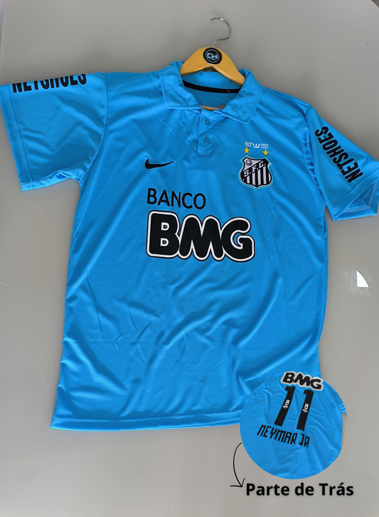 Retrô - Santos Neymar Azul