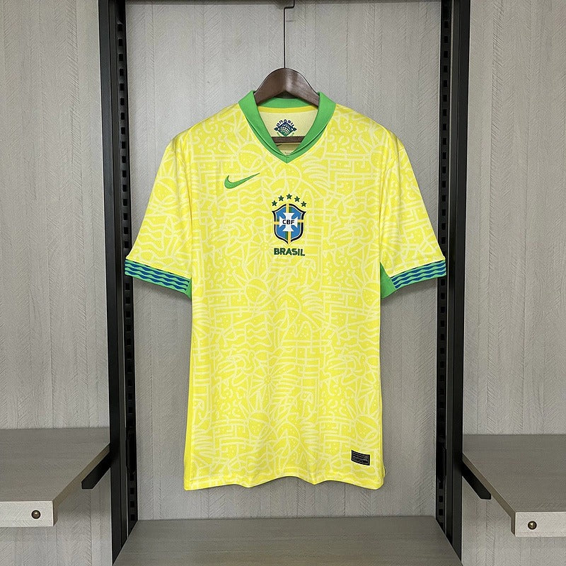Modelo torcedor - Seleção Brasileira 2024/25 Home