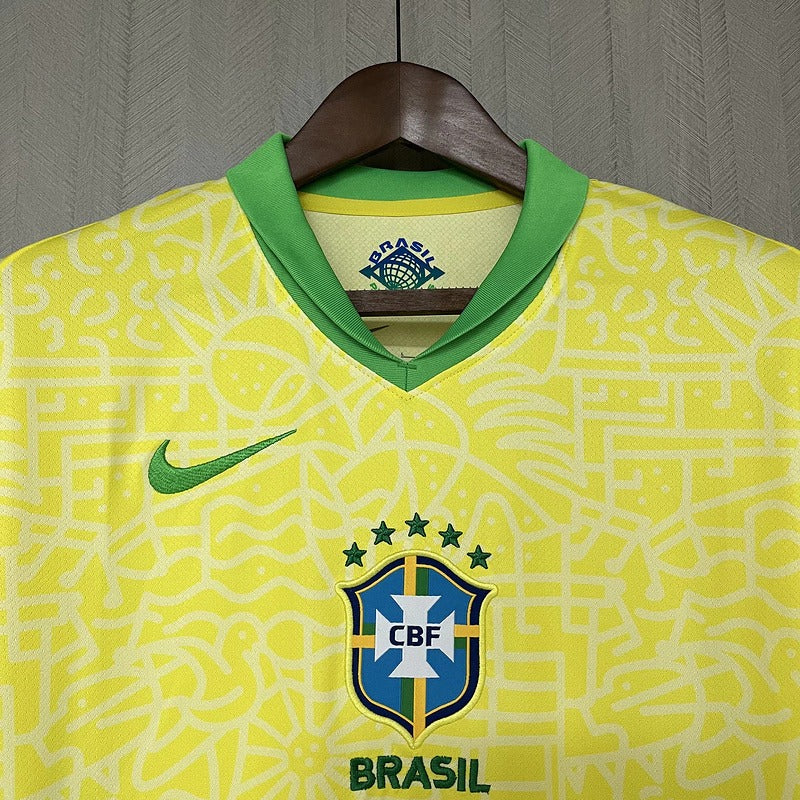 Modelo torcedor - Seleção Brasileira 2024/25 Home