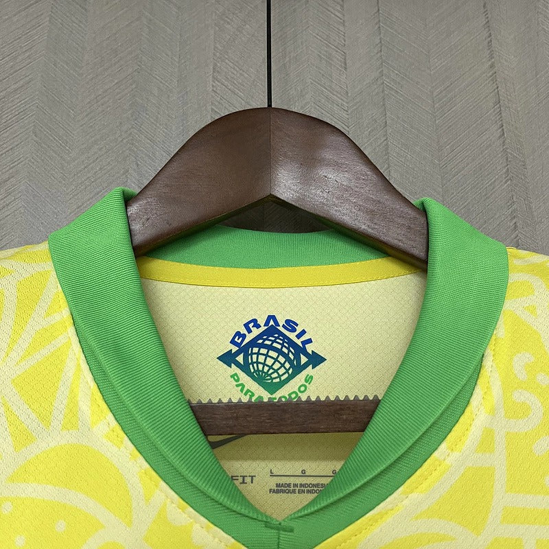 Modelo torcedor - Seleção Brasileira 2024/25 Home