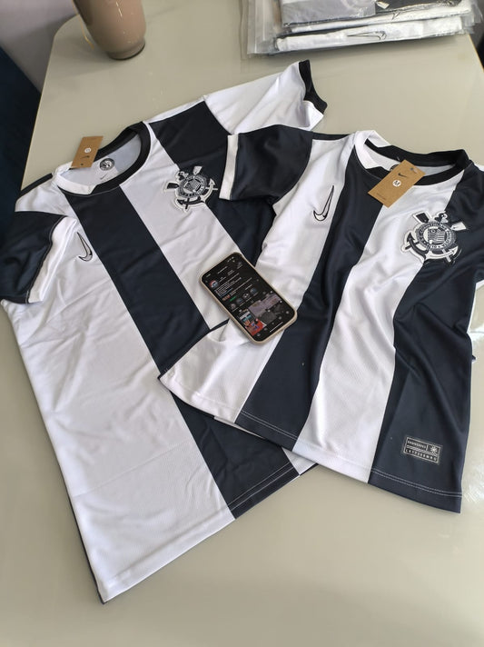 KIT CASAL - CORINTHIANS UNIFORME 3 - 2024