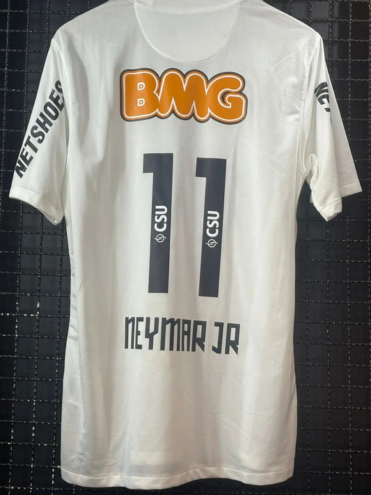 Modelo Retrô - Santos Branca Neymar