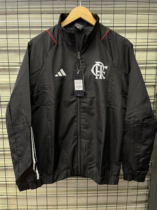 Corta Vento - Flamengo Preto com Branco