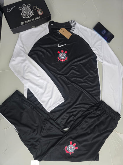 Conjunto Corinthians Uniforme 2 - 2025