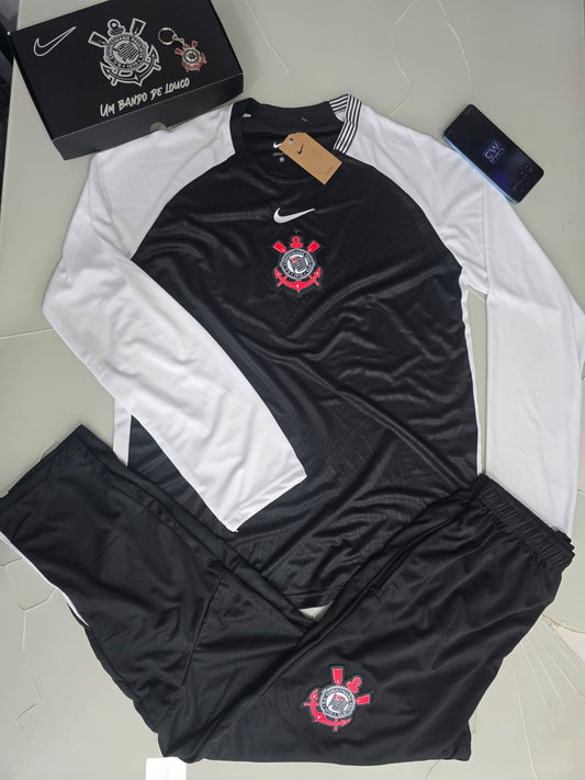 Conjunto Corinthians Uniforme 2 - 2025