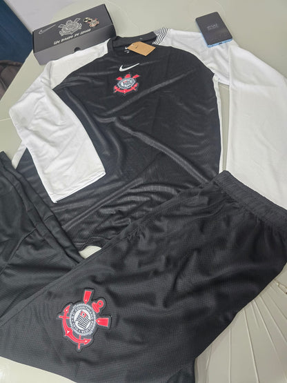 Conjunto Corinthians Uniforme 2 - 2025