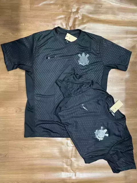 KIT CASAL - CORINTHIANS PRETA 2024